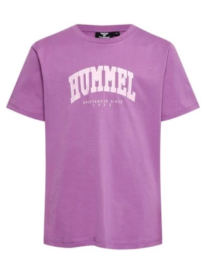 Foto van product T-shirt print Hummel paars
