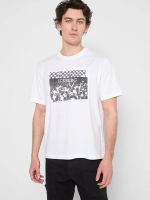Foto van product T-shirt print Iceberg wit