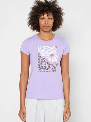 Foto van product T-shirt print icepeak paars