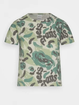 Foto van product T-shirt print Iets frans… groen
