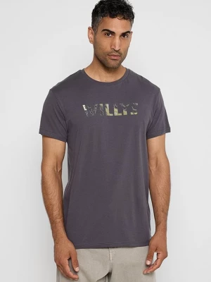 Foto van product T-shirt print Jeep grijs