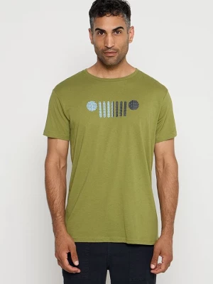 Foto van product T-shirt print Jeep groen