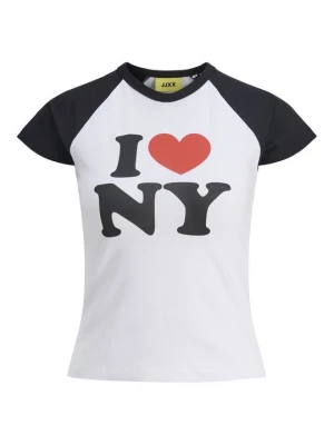 Foto van product T-shirt print JJXX wit