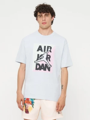 Foto van product T-shirt print Jordan lichtblauw