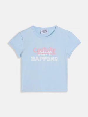 Foto van product T-shirt print Juicy Couture blauw