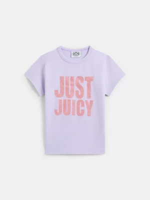 Foto van product T-shirt print Juicy Couture lila