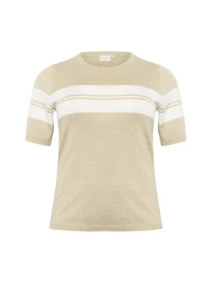 Foto van product T-shirt print Kaffe beżowy
