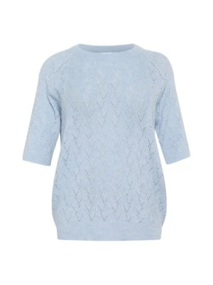 Foto van product T-shirt print Kaffe blauw