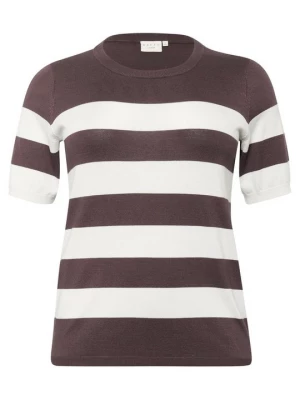 Foto van product T-shirt print Kaffe bruin