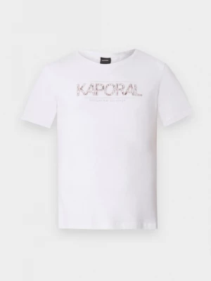 Foto van product T-shirt print Kaporal wit