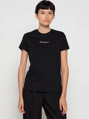 Foto van product T-shirt print KARL LAGERFELD zwart