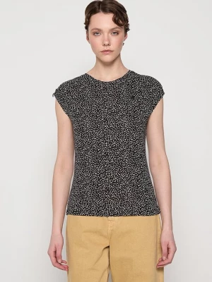 Foto van product T-shirt print khujo zwart