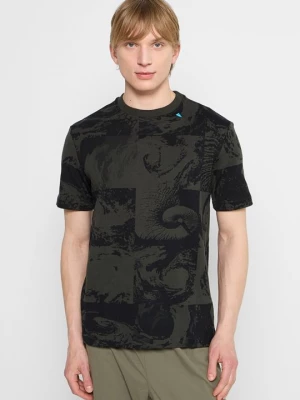 Foto van product T-shirt print Klättermusen kaki
