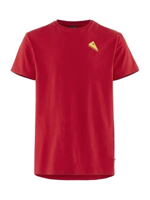 Foto van product T-shirt print Klättermusen rood