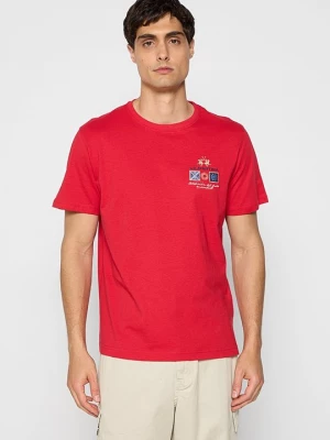 Foto van product T-shirt print La Martina rood