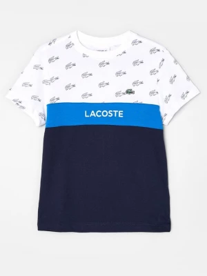 Foto van product T-shirt print Lacoste blauw