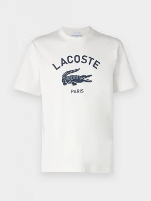 Foto van product T-shirt print Lacoste crème