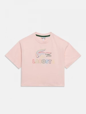 Foto van product T-shirt print Lacoste roze
