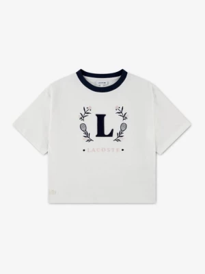 Foto van product T-shirt print Lacoste wit