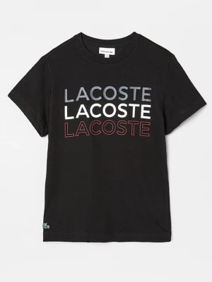 Foto van product T-shirt print Lacoste zwart