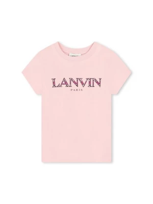 Foto van product T-shirt print Lanvin donkerroze