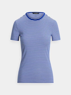 Foto van product T-shirt print Lauren Ralph Lauren koningsblauw
