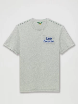 Foto van product T-shirt print Lee grijs