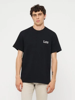 Foto van product T-shirt print Lee zwart
