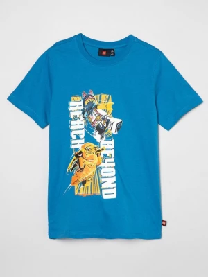 Foto van product T-shirt print LEGO blauw