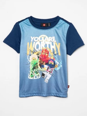 Foto van product T-shirt print LEGO donkerblauw