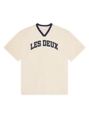 Foto van product T-shirt print Les Deux crème