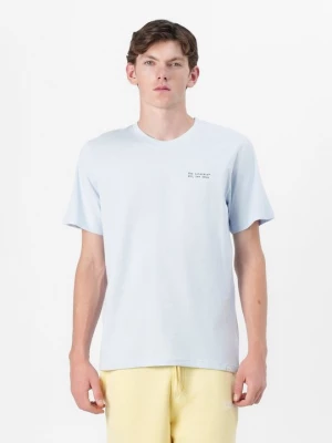 Foto van product T-shirt print Les Deux lichtblauw