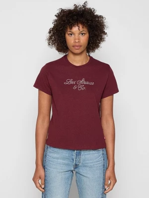 Foto van product T-shirt print Levi's rood