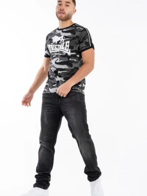 Foto van product T-shirt print Lonsdale grijs