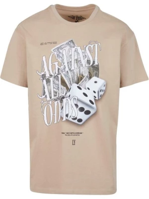 Foto van product T-shirt print Lost Youth beżowy