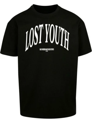 Foto van product T-shirt print Lost Youth zwart