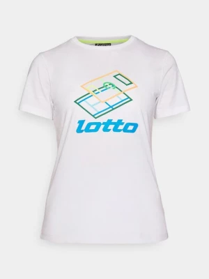 Foto van product T-shirt print Lotto wit