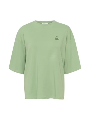 Foto van product T-shirt print Lounge Nine groen