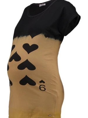 Foto van product T-shirt print Love2wait geel