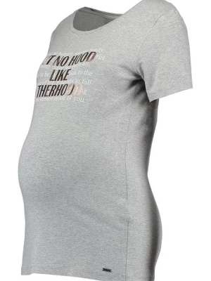 Foto van product T-shirt print Love2wait grijs