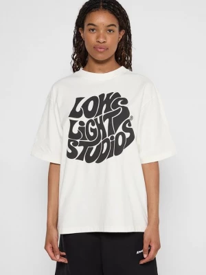 Foto van product T-shirt print Low Lights Studios beżowy