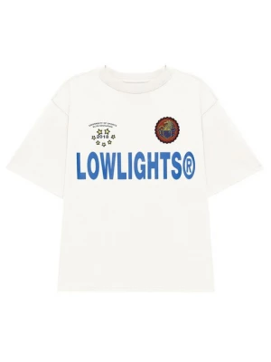 Foto van product T-shirt print Low Lights Studios crème
