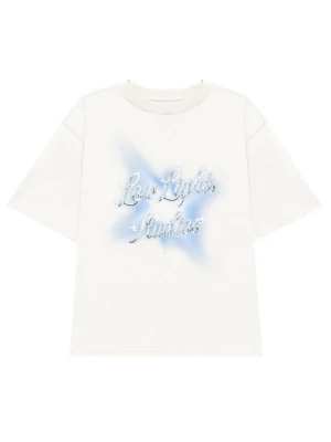 Foto van product T-shirt print Low Lights Studios crème
