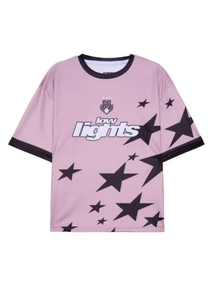 Foto van product T-shirt print Low Lights Studios donkerroze
