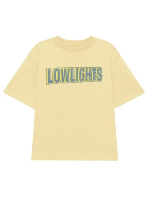 Foto van product T-shirt print Low Lights Studios geel