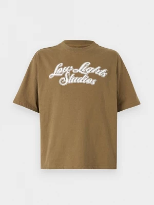 Foto van product T-shirt print Low Lights Studios kaki