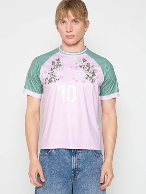 Foto van product T-shirt print Low Lights Studios roze