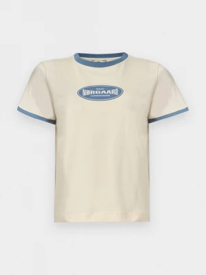 Foto van product T-shirt print Mads Nørgaard crème