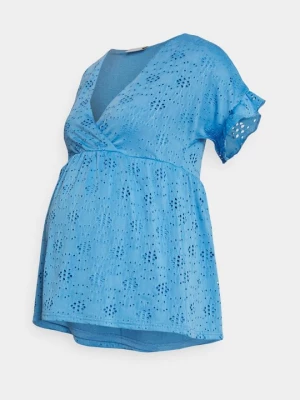 Foto van product T-shirt print Mamalicious blauw