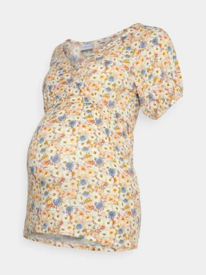 Foto van product T-shirt print Mamalicious geel